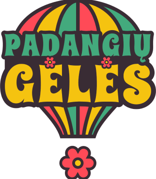 Oreivių klubo Padangių gėlės logo