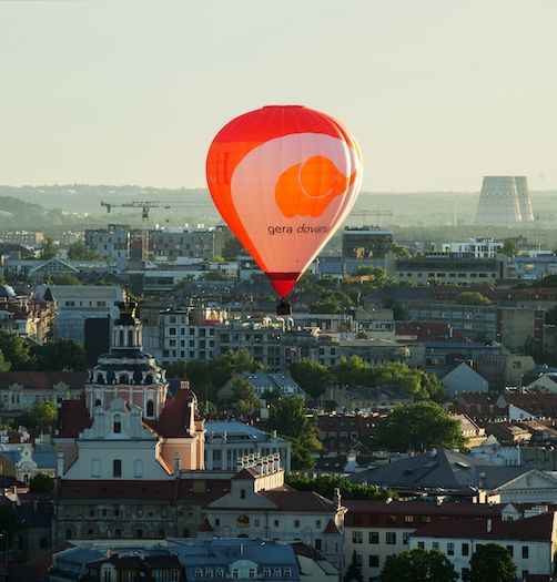 Ypatinga skrydžių Vilniuje specifika