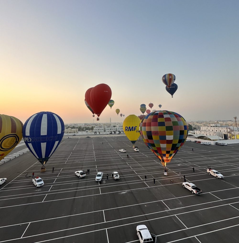 Oro balionų festivalis Katare